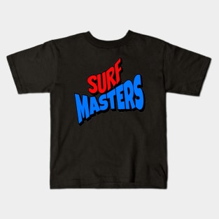 Surf Masters , Hello Summer Vintage Funny Surfer Riding Surf Surfing Lover Gifts Kids T-Shirt